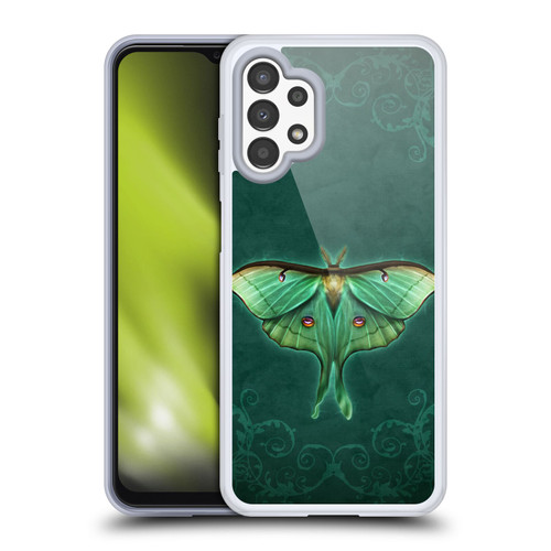 Brigid Ashwood Winged Things Luna Moth Soft Gel Case for Samsung Galaxy A13 (2022)