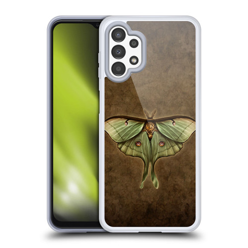 Brigid Ashwood Winged Things Steampunk Luna Moth Soft Gel Case for Samsung Galaxy A13 (2022)