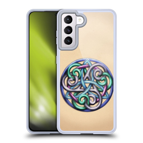 Brigid Ashwood Celtic Wisdom 2 Grace Soft Gel Case for Samsung Galaxy S21 5G & MagSafe