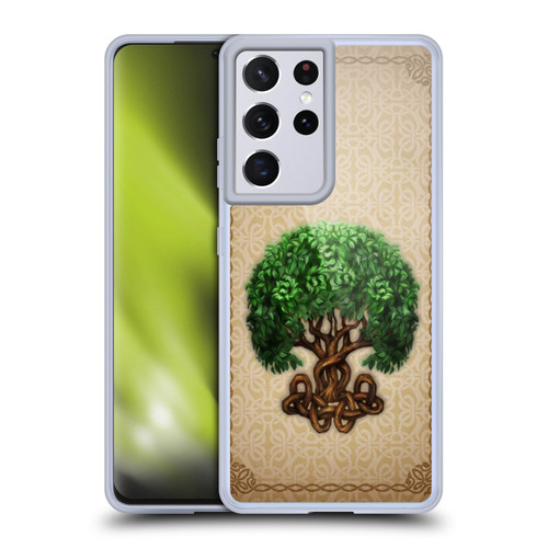 Brigid Ashwood Celtic Wisdom 2 Tree Of Life Soft Gel Case for Samsung Galaxy S21 Ultra 5G & MagSafe