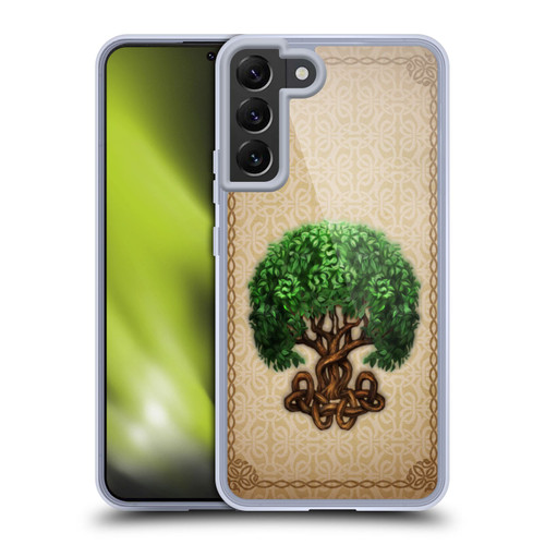Brigid Ashwood Celtic Wisdom 2 Tree Of Life Soft Gel Case for Samsung Galaxy S22+ 5G & MagSafe