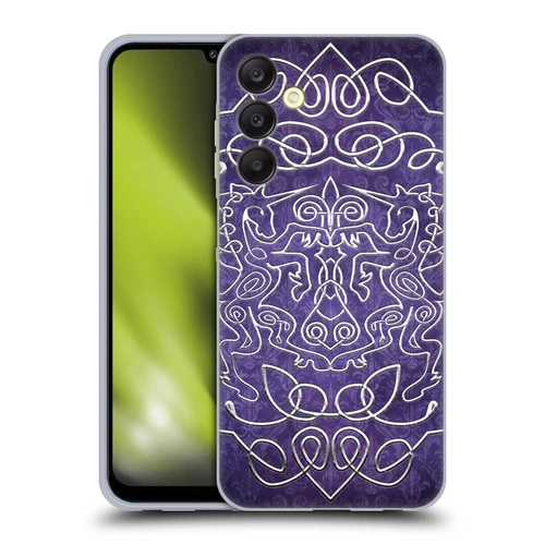 Brigid Ashwood Celtic Wisdom 3 Unicorns Soft Gel Case for Samsung Galaxy A25 5G