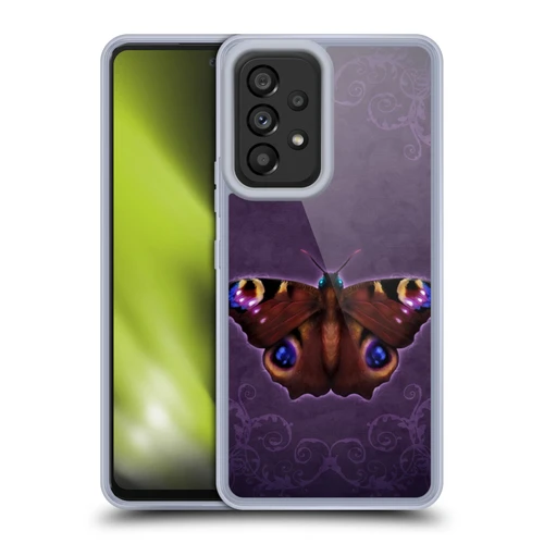 Brigid Ashwood Winged Things Peacock Butterfly Soft Gel Case for Samsung Galaxy A53 5G (2022)