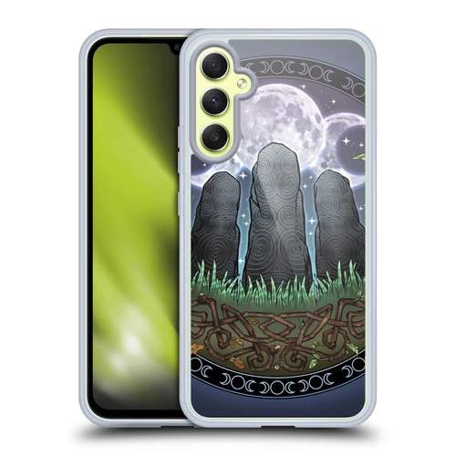 Brigid Ashwood Celtic Wisdom 3 Awen Stones Soft Gel Case for Samsung Galaxy A34 5G