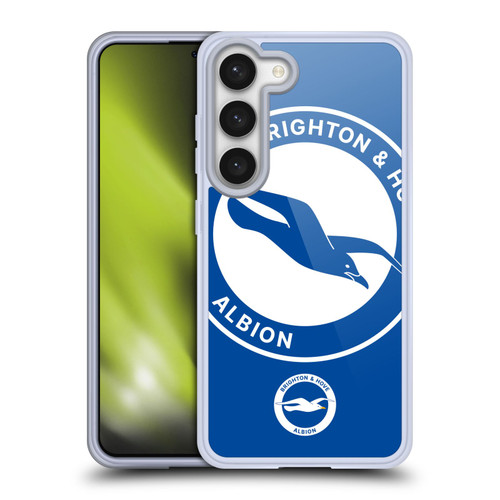 Brighton & Hove Albion F.C Logo Oversized Soft Gel Case for Samsung Galaxy S23 5G & MagSafe