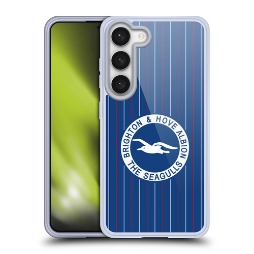 Brighton & Hove Albion F.C Logo 1983 Retro Kit Soft Gel Case for Samsung Galaxy S23 5G & MagSafe