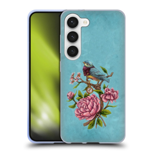 Brigid Ashwood Vintage Romance 2 Time Flies 2 Soft Gel Case for Samsung Galaxy S23 5G & MagSafe