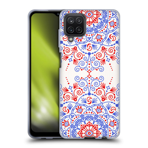 Cat Coquillette Patterns 6 Moroccan Mandala Soft Gel Case for Samsung Galaxy A12 (2020)