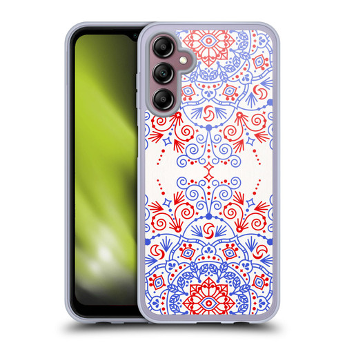 Cat Coquillette Patterns 6 Moroccan Mandala Soft Gel Case for Samsung Galaxy A14 5G