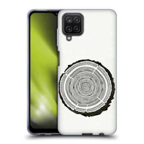 Cat Coquillette Nature Black Douglas Soft Gel Case for Samsung Galaxy A12 (2020)
