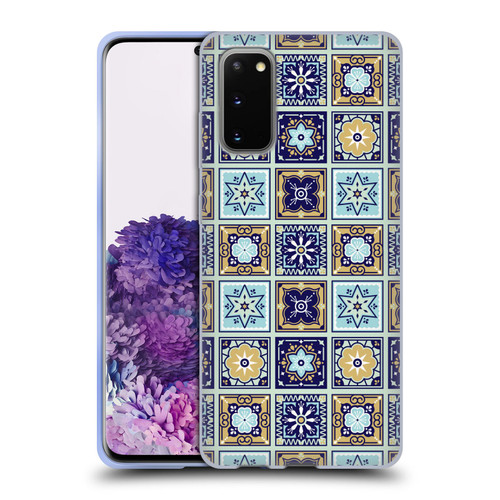 Cat Coquillette Patterns 6 Mexican Tile 2 Soft Gel Case for Samsung Galaxy S20 / S20 5G