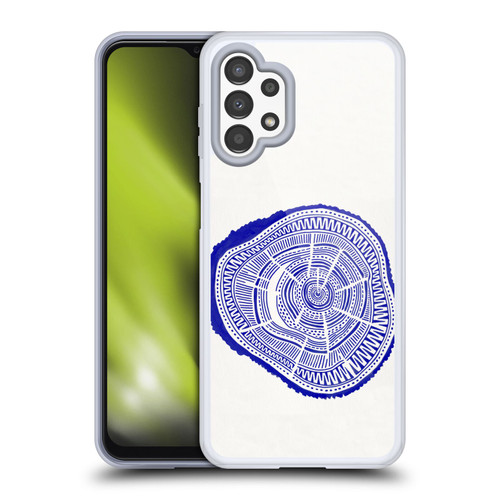 Cat Coquillette Nature Navy Ponderosa Soft Gel Case for Samsung Galaxy A13 (2022)