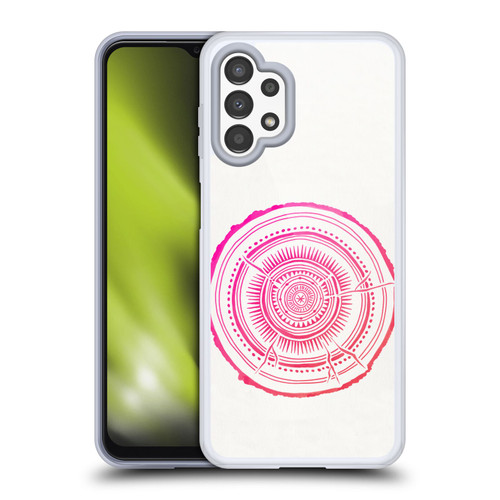 Cat Coquillette Nature Pink Quaking Soft Gel Case for Samsung Galaxy A13 (2022)
