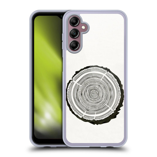 Cat Coquillette Nature Black Douglas Soft Gel Case for Samsung Galaxy A14 5G