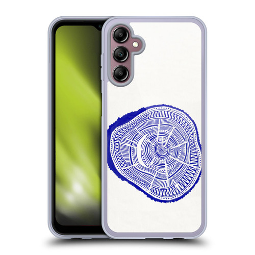 Cat Coquillette Nature Navy Ponderosa Soft Gel Case for Samsung Galaxy A14 5G