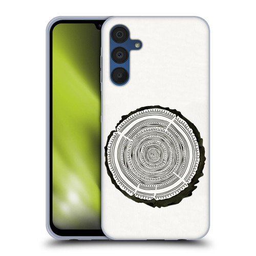 Cat Coquillette Nature Black Douglas Soft Gel Case for Samsung Galaxy A15 & MagSafe