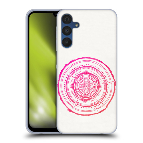 Cat Coquillette Nature Pink Quaking Soft Gel Case for Samsung Galaxy A15 & MagSafe