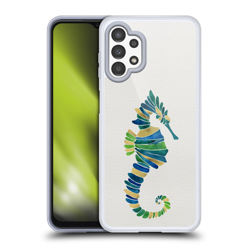 Cat Coquillette Sea Seahorse Multi Soft Gel Case for Samsung Galaxy A13 (2022)