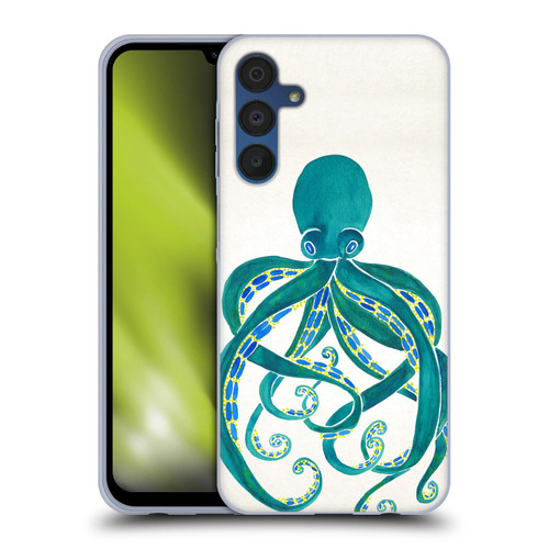 Cat Coquillette Sea Octopus 2 Soft Gel Case for Samsung Galaxy A15 & MagSafe