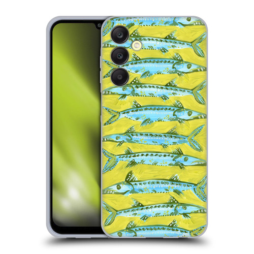 Cat Coquillette Sea Barracuda Yellow Soft Gel Case for Samsung Galaxy A25 5G
