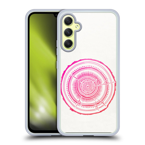 Cat Coquillette Nature Pink Quaking Soft Gel Case for Samsung Galaxy A34 5G
