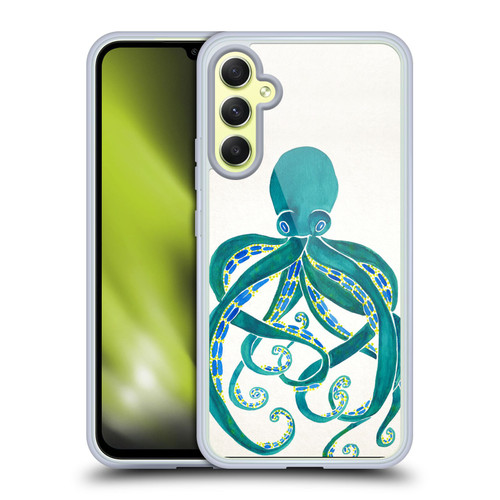 Cat Coquillette Sea Octopus 2 Soft Gel Case for Samsung Galaxy A34 5G