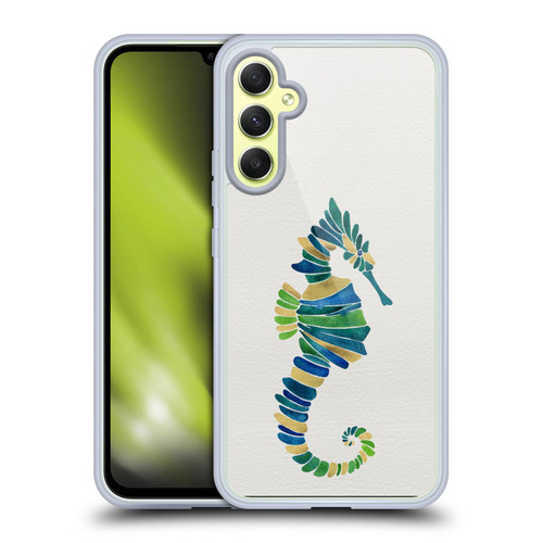 Cat Coquillette Sea Seahorse Multi Soft Gel Case for Samsung Galaxy A34 5G