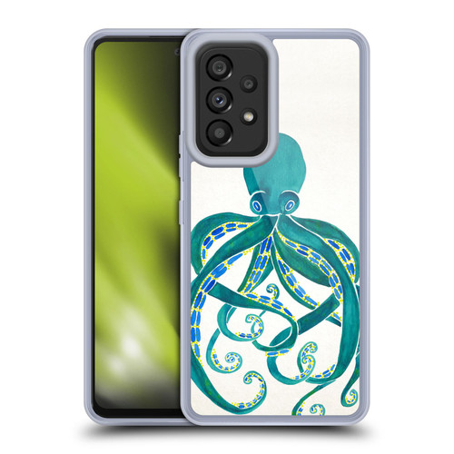 Cat Coquillette Sea Octopus 2 Soft Gel Case for Samsung Galaxy A53 5G (2022)