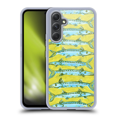 Cat Coquillette Sea Barracuda Yellow Soft Gel Case for Samsung Galaxy A54 5G
