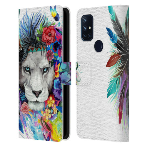 Pixie Cold Cats King Of The Lions Leather Book Wallet Case Cover For OnePlus Nord N10 5G