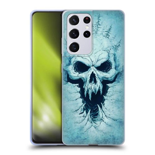 Christos Karapanos Horror 4 Skull Soft Gel Case for Samsung Galaxy S21 Ultra 5G & MagSafe