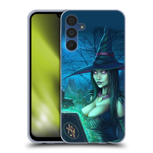 Christos Karapanos Dark Hours Witch Soft Gel Case for Samsung Galaxy A15 & MagSafe