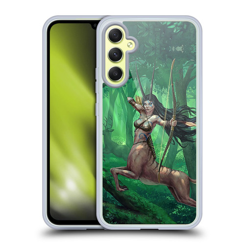 Christos Karapanos Mythical Art Artemis Soft Gel Case for Samsung Galaxy A34 5G