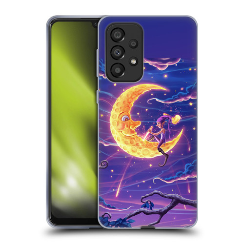 Christos Karapanos Dark Hours Carving The Crescent Soft Gel Case for Samsung Galaxy A33 5G (2022)