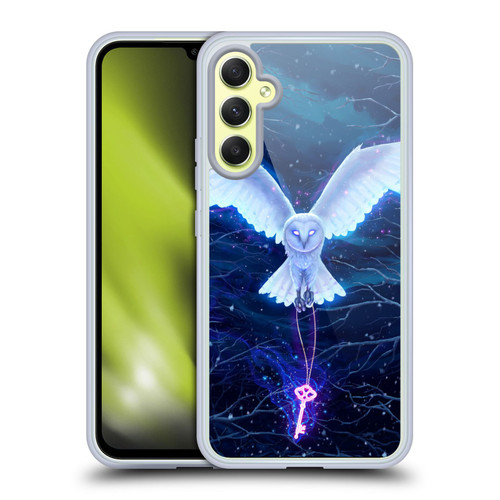 Christos Karapanos Mythical Art Wisdom Key Soft Gel Case for Samsung Galaxy A34 5G