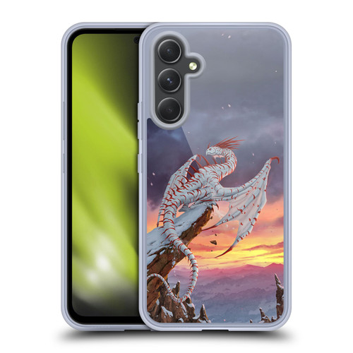 Christos Karapanos Mythical Art Nijuri Hills Soft Gel Case for Samsung Galaxy A54 5G
