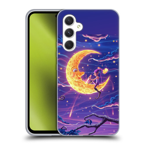 Christos Karapanos Dark Hours Carving The Crescent Soft Gel Case for Samsung Galaxy A54 5G