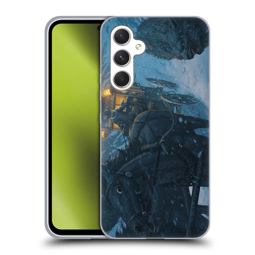 Christos Karapanos Dark Hours Otherworldly Howling Soft Gel Case for Samsung Galaxy A54 5G