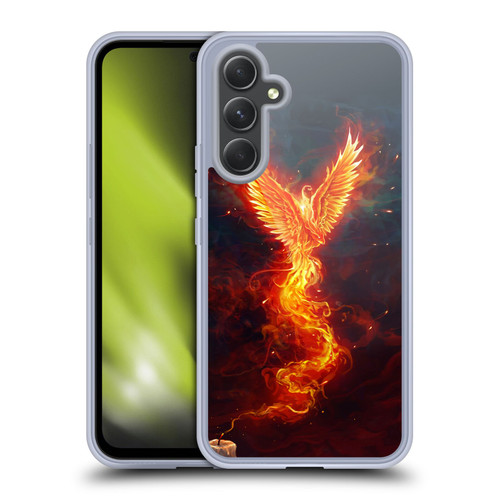 Christos Karapanos Phoenix 2 From The Last Spark Soft Gel Case for Samsung Galaxy A54 5G