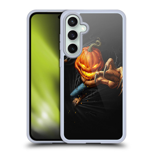 Christos Karapanos Horror 4 Pumpkin Soft Gel Case for Samsung Galaxy S23 FE 5G & MagSafe