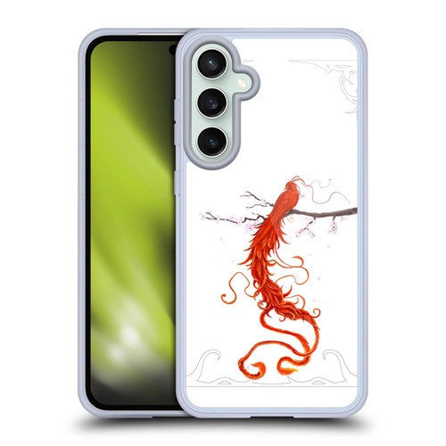 Christos Karapanos Phoenix 2 Bird Soft Gel Case for Samsung Galaxy S23 FE 5G & MagSafe