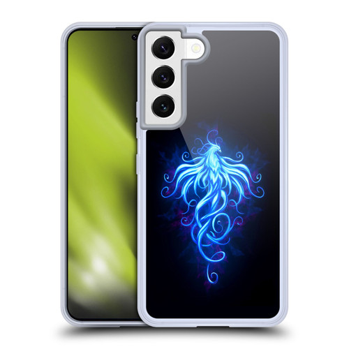 Christos Karapanos Phoenix 2 Royal Blue Soft Gel Case for Samsung Galaxy S22 5G & MagSafe