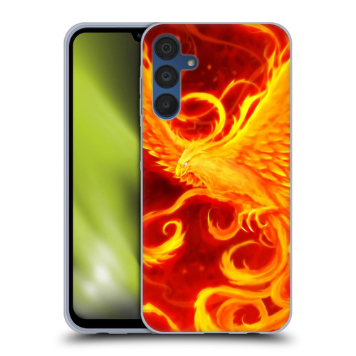 Christos Karapanos Phoenix 3 Resurgence Soft Gel Case for Samsung Galaxy A15 & MagSafe