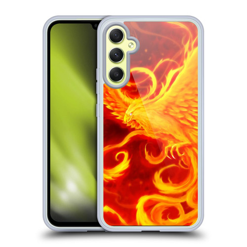 Christos Karapanos Phoenix 3 Resurgence Soft Gel Case for Samsung Galaxy A34 5G