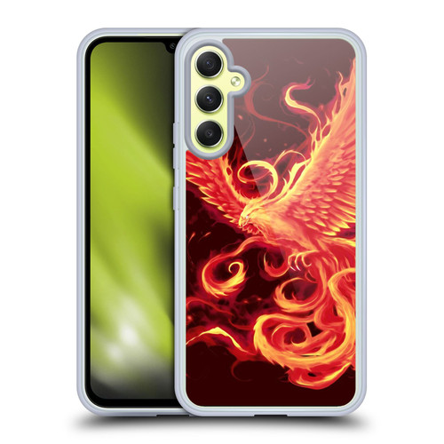 Christos Karapanos Phoenix 3 Resurgence 2 Soft Gel Case for Samsung Galaxy A34 5G
