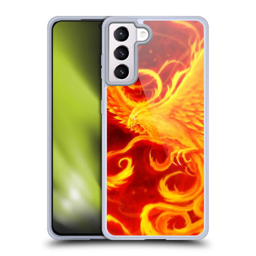 Christos Karapanos Phoenix 3 Resurgence Soft Gel Case for Samsung Galaxy S21+ 5G & MagSafe