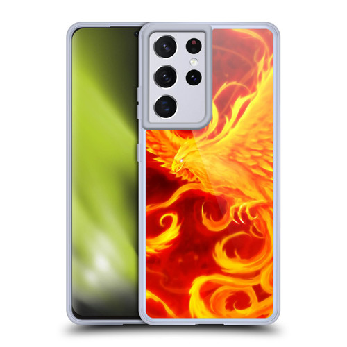 Christos Karapanos Phoenix 3 Resurgence Soft Gel Case for Samsung Galaxy S21 Ultra 5G & MagSafe