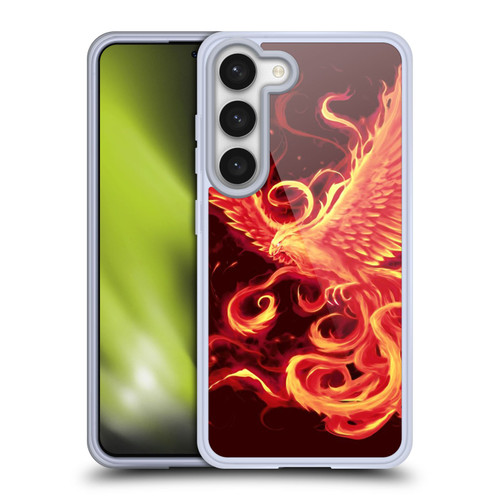 Christos Karapanos Phoenix 3 Resurgence 2 Soft Gel Case for Samsung Galaxy S23 5G & MagSafe