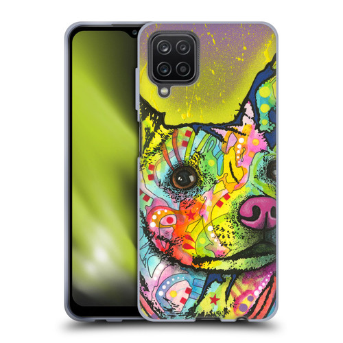 Dean Russo Dogs 3 Listening Soft Gel Case for Samsung Galaxy A12 (2020)