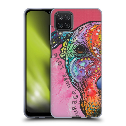Dean Russo Dogs 3 Courage, Hope & Love Soft Gel Case for Samsung Galaxy A12 (2020)